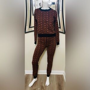 Stylish Black and Brown Women's Jumpsuit